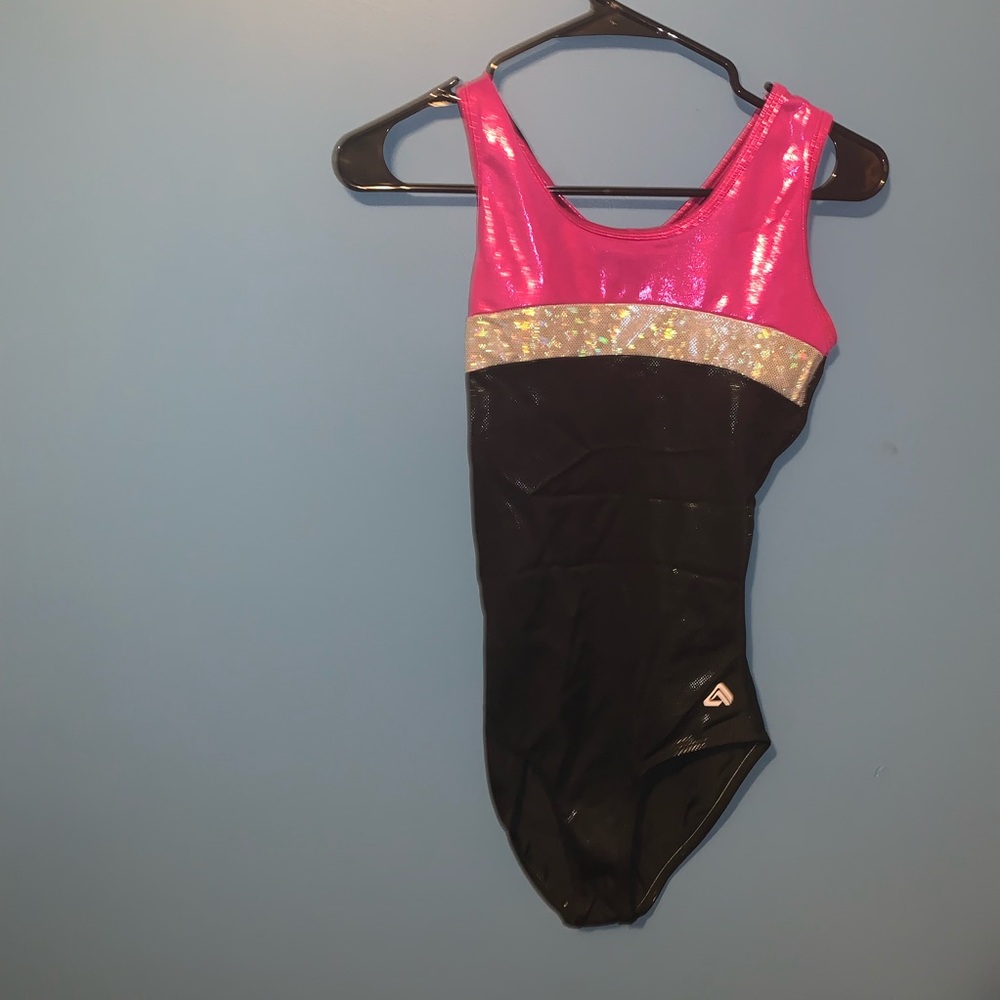 Alpha Factor Pink and Black AXL Leotard
